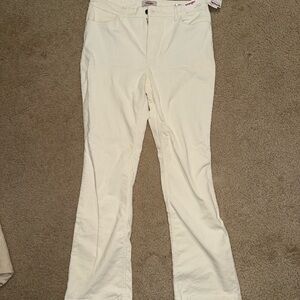 Cream Corduroy Pants